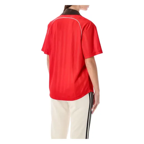 Adidas - Tops > T-Shirts - Red - Adidas - Modalova