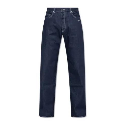 Jeans > Straight Jeans - - Off White - Modalova