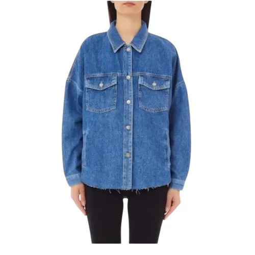 Blouses & Shirts > Denim Shirts - - Liu Jo - Modalova