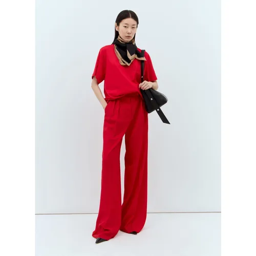 Max Mara - Tops > T-Shirts - Red - Max Mara - Modalova