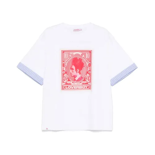 Tops > T-Shirts - - Loverboy by Charles Jeffrey - Modalova