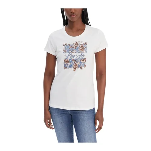 Liu Jo - Tops > T-Shirts - White - Liu Jo - Modalova
