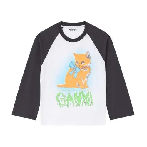 Tops > Long Sleeve Tops - - Ganni - Modalova