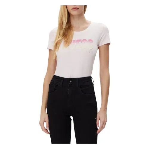 Guess - Tops > T-Shirts - Pink - Guess - Modalova
