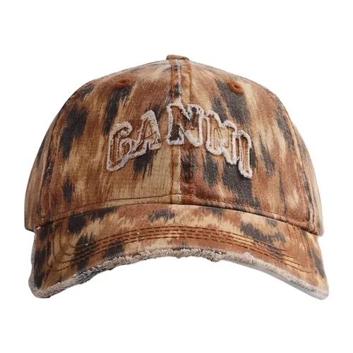 Accessories > Hats > Caps - - Ganni - Modalova