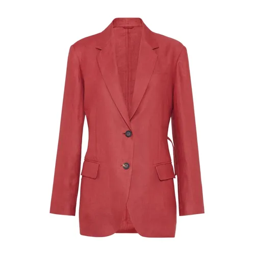 Jackets > Blazers - - Brunello Cucinelli - Modalova