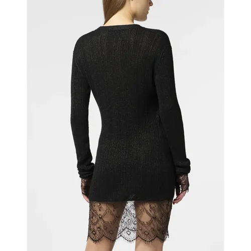Dresses > Day Dresses > Knitted Dresses - - Philipp Plein - Modalova