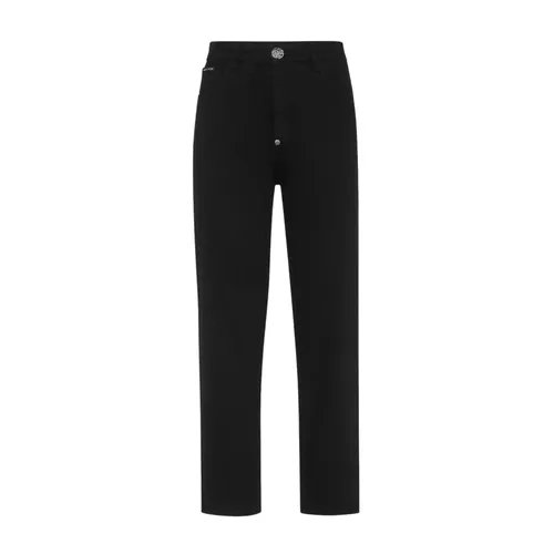 Jeans > Cropped Jeans - - Philipp Plein - Modalova