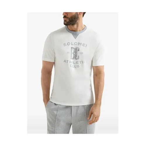 Tops > T-Shirts - - Brunello Cucinelli - Modalova