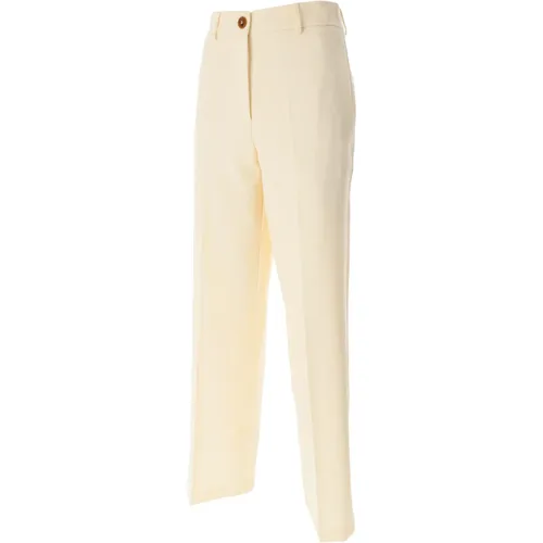 Alysi - Trousers > Chinos - Beige - Alysi - Modalova