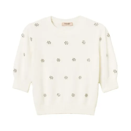Knitwear > Round-neck Knitwear - - Twinset - Modalova