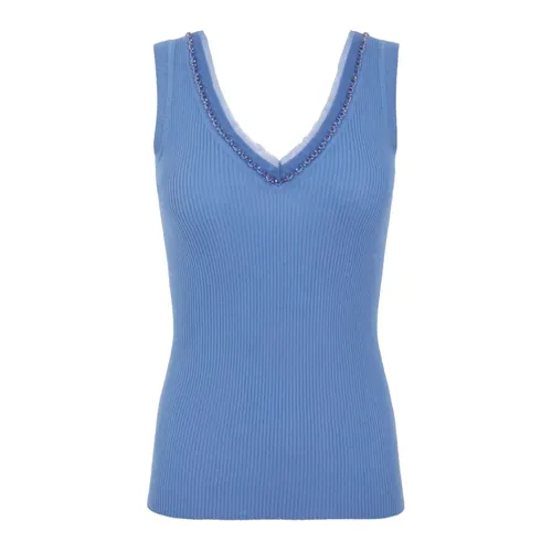 Tops > Sleeveless Tops - - P.a.r.o.s.h. - Modalova