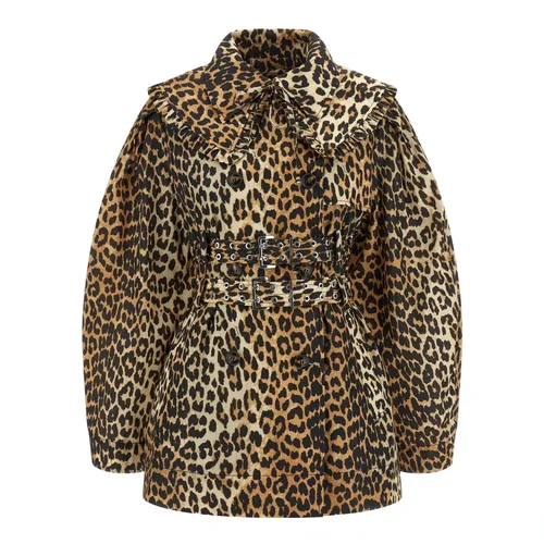 Coats > Trench Coats - - Ganni - Modalova