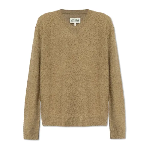 Knitwear > V-neck Knitwear - - Maison Margiela - Modalova