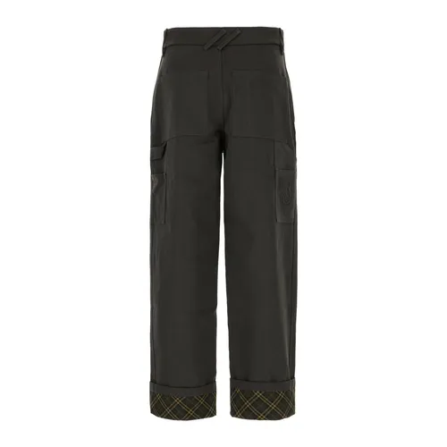 Trousers > Straight Trousers - - Burberry - Modalova