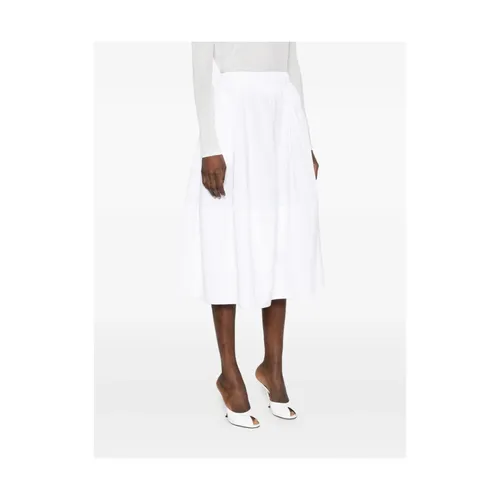 CO - Skirts > Midi Skirts - White - CO - Modalova