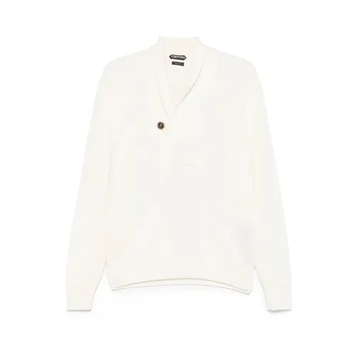 Knitwear > V-neck Knitwear - - Tom Ford - Modalova