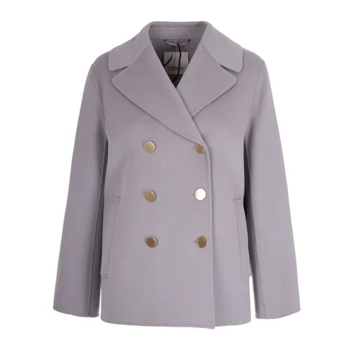 Coats > Double-Breasted Coats - - Max Mara Studio - Modalova