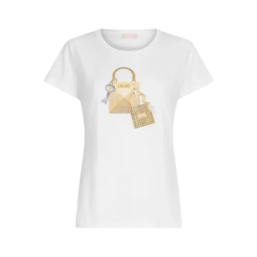 Liu Jo - Tops > T-Shirts - White - Liu Jo - Modalova