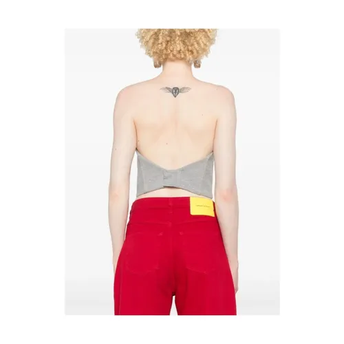 Tops > Sleeveless Tops - - Giuseppe Di Morabito - Modalova