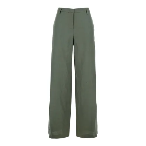 Trousers > Wide Trousers - - Plain - Modalova