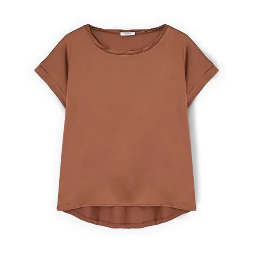 Motivi - Tops > T-Shirts - Brown - Motivi - Modalova