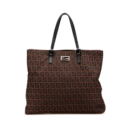Pre-owned > Pre-owned Bags > Pre-owned Tote Bags - - Fendi Vintage - Modalova
