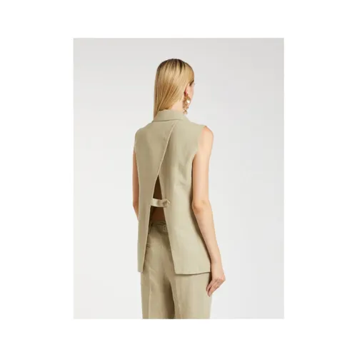 Marella - Jackets > Vests - Green - Marella - Modalova