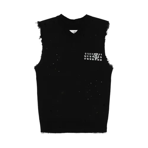 Jackets > Vests - - MM6 Maison Margiela - Modalova