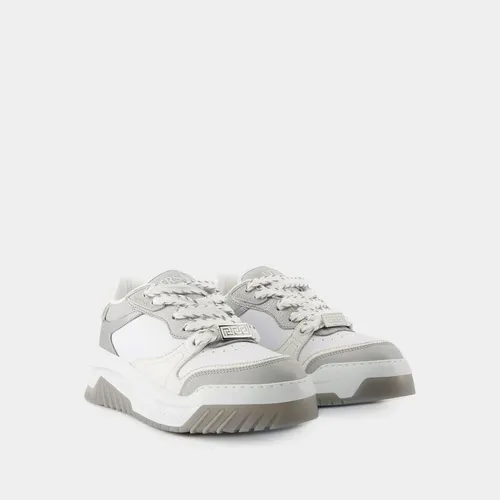 Versace - Shoes > Sneakers - Gray - Versace - Modalova