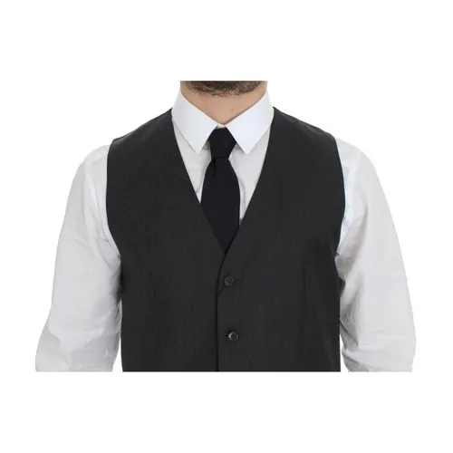 Suits > Suit Vests - - Dolce & Gabbana - Modalova