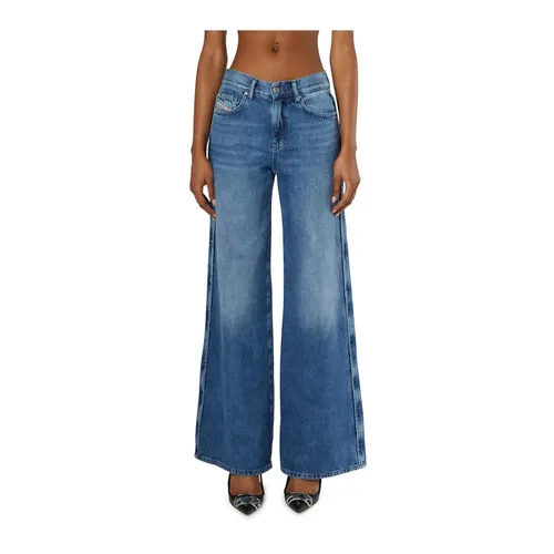 Jeans > Wide Jeans - - Diesel - Modalova