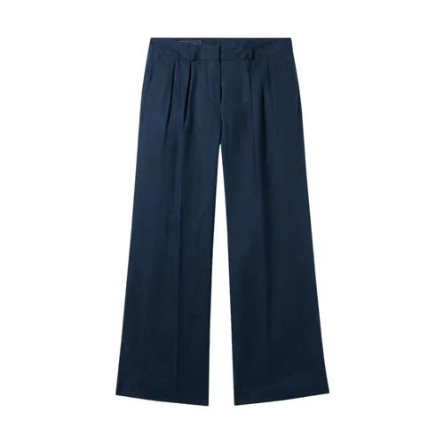 Trousers > Wide Trousers - - Brooks Brothers - Modalova