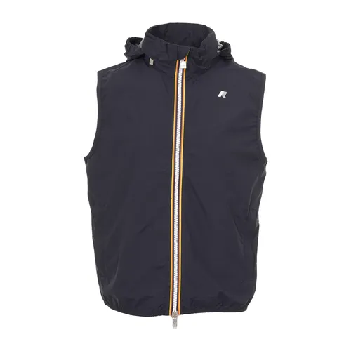 K-Way - Jackets > Vests - Blue - K-Way - Modalova