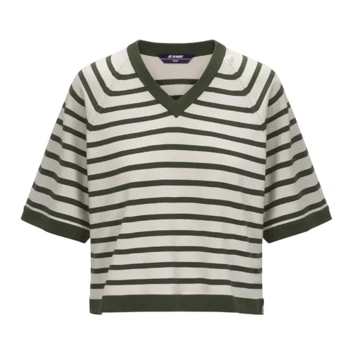 K-Way - Tops > T-Shirts - Beige - K-Way - Modalova