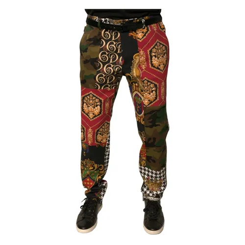 Trousers > Slim-fit Trousers - - Dolce & Gabbana - Modalova