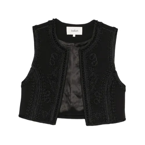 Ba&Sh - Jackets > Vests - Black - Ba&Sh - Modalova