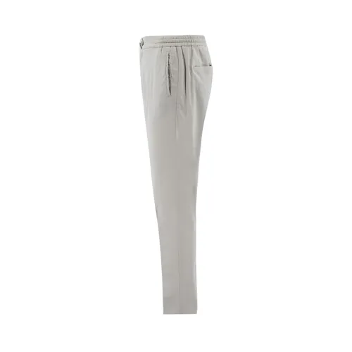 Kiton - Trousers > Chinos - Gray - Kiton - Modalova