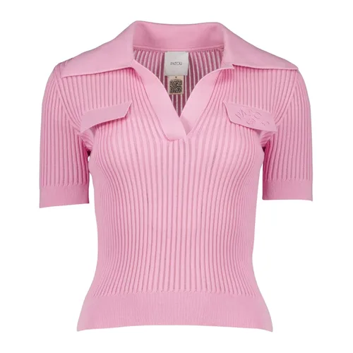 Patou - Tops > Polo Shirts - Pink - Patou - Modalova