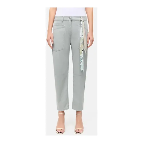 Trousers > Cropped Trousers - - Cambio - Modalova