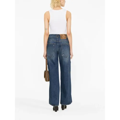 Jeans > Wide Jeans - - Stella McCartney - Modalova