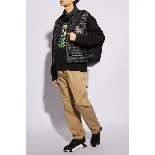Moncler - Jackets > Vests - Black - Moncler - Modalova