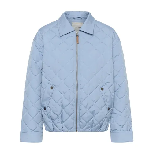 Jackets > Bomber Jackets - - Cream - Modalova