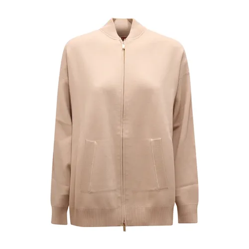 Sweatshirts & Hoodies > Zip-throughs - - Max Mara - Modalova