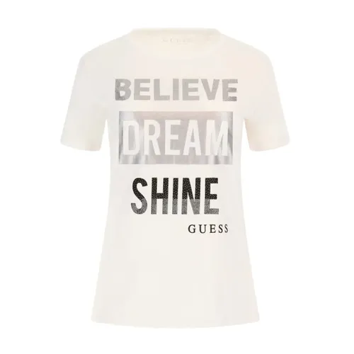 Guess - Tops > T-Shirts - Beige - Guess - Modalova