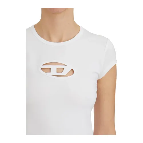 Diesel - Tops > T-Shirts - White - Diesel - Modalova
