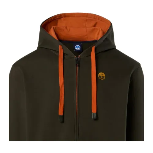 Sweatshirts & Hoodies > Zip-throughs - - North Sails - Modalova