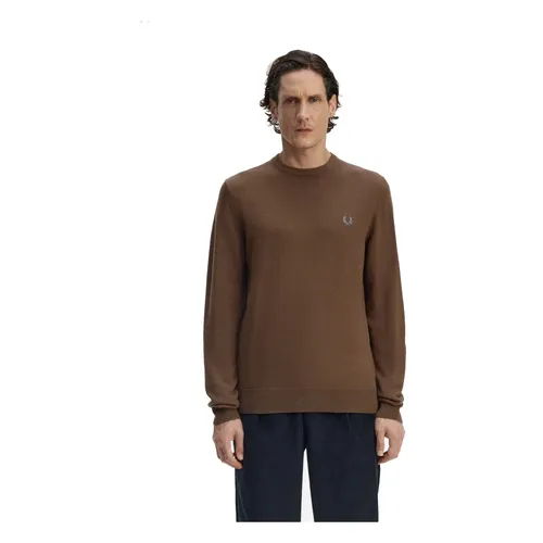 Knitwear > Round-neck Knitwear - - Fred Perry - Modalova