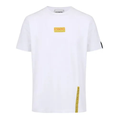 Iceberg - Tops > T-Shirts - White - Iceberg - Modalova
