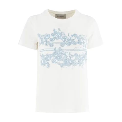 Tops > T-Shirts - - Ermanno Scervino - Modalova